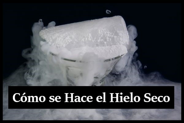 como se hace el hielo seco